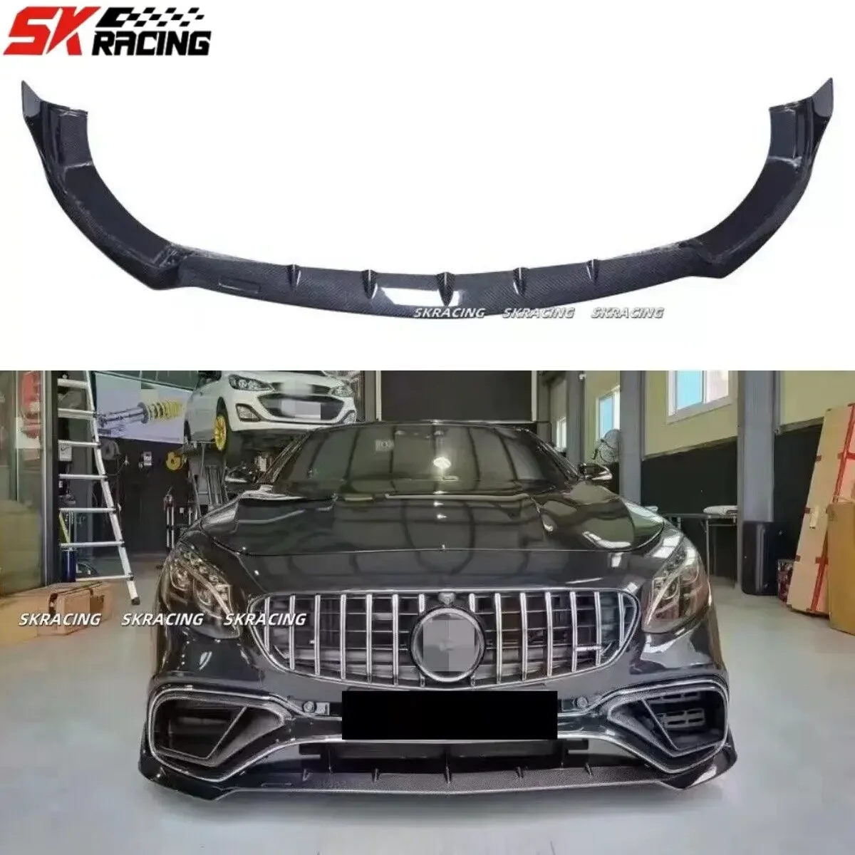 Hot Real Carbon Fiber Front Bumper Lip Body kits For Mercedes W217 S63 AMG Coupe 2018-2021
Hot Real Carbon Fiber Front Bumper Lip Body kits For Mercedes W217 S63 AMG Coupe 2018-2021