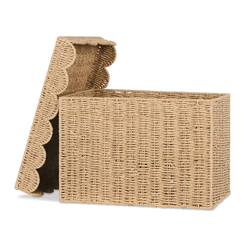 Paper rope woven clothing storage basket wave cover storagebasket storagebox living room toy sundries boxpastoral storag bas
Paper rope woven clothing storage basket wave cover storagebasket storagebox living room toy sundries boxpastoral storag bas