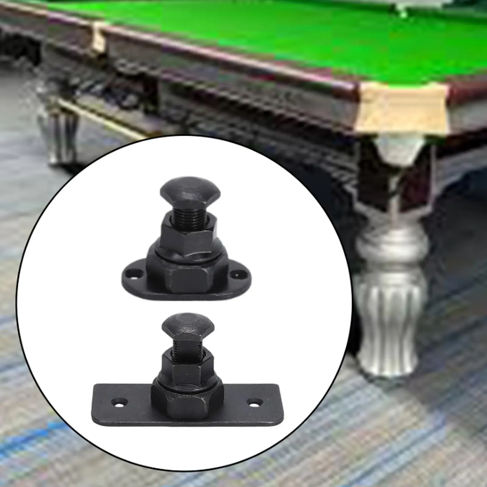 Reliable Iron Billiard Table Leveling Screw Adjustable Height Accessory Replacement Tool for Pool Table Maintenance in Game Room
Reliable Iron Billiard Table Leveling Screw Adjustable Height Accessory Replacement Tool for Pool Table Maintenance in Game Room