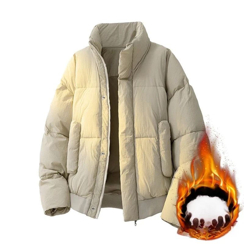 Мужская зимняя куртка-пуховик, уличная парка с воротником-стойкой, пальто, мужское универсальное красивое высококачественное теплое пальто с подкладкой
Мужская зимняя куртка-пуховик, уличная парка с воротником-стойкой, пальто, мужское универсальное красивое высококачественное теплое пальто с подкладкой