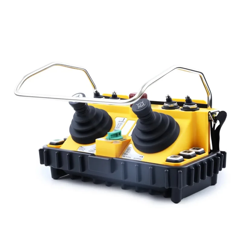 DC 24V Telecrane F24-60 Industrial Joystick Wireless Remote Control for Crane
DC 24V Telecrane F24-60 Industrial Joystick Wireless Remote Control for Crane