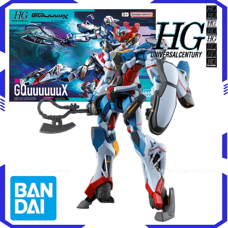 Bandai Genuíno 1/144 HG-GQuuuuuuX Model Kit Anime Warrior Component Model Anime Action Character Doll Toy Gift Boy's Gift
Bandai Genuíno 1/144 HG-GQuuuuuuX Model Kit Anime Warrior Component Model Anime Action Character Doll Toy Gift Boy's Gift