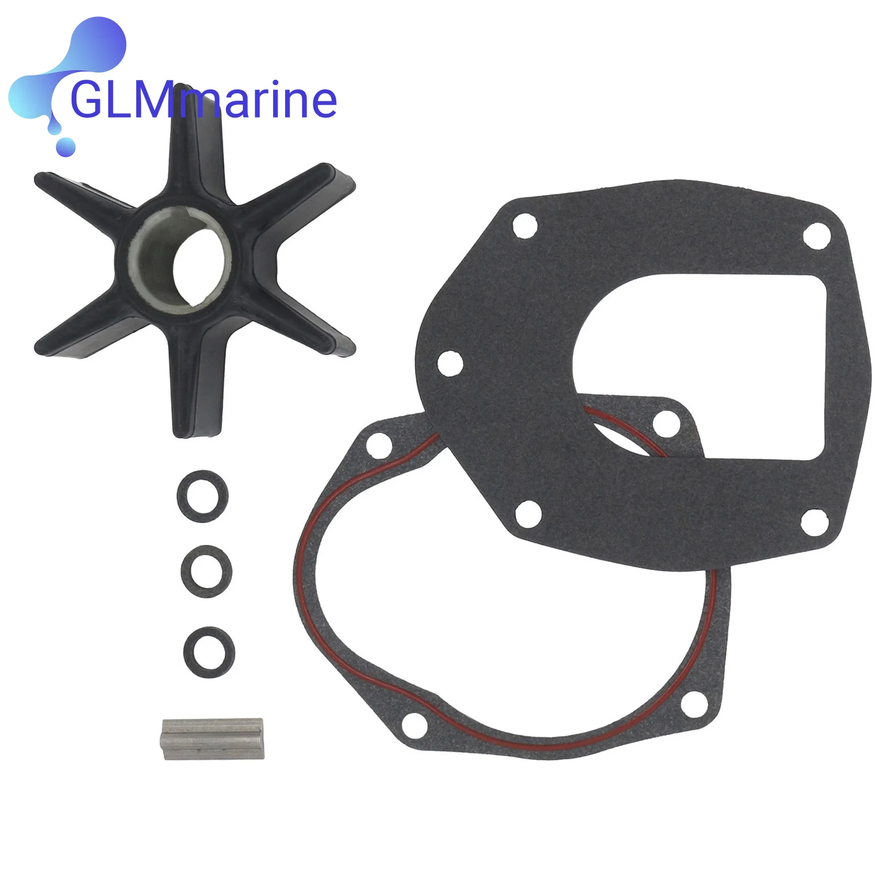 Compatible with Mercury 2 Stroke 60-125 HP Marine Outboard Engines Models Water Pump Impeller Repair Kit 47-43026T-2 43026Q02
Compatible with Mercury 2 Stroke 60-125 HP Marine Outboard Engines Models Water Pump Impeller Repair Kit 47-43026T-2 43026Q02