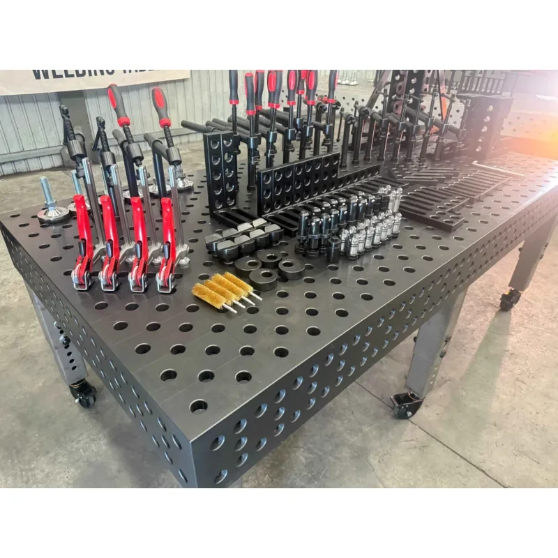 China Langlin New 2D D16/D28 Series Welding Table with Clamps Customizable Size No Electricity Required
China Langlin New 2D D16/D28 Series Welding Table with Clamps Customizable Size No Electricity Required