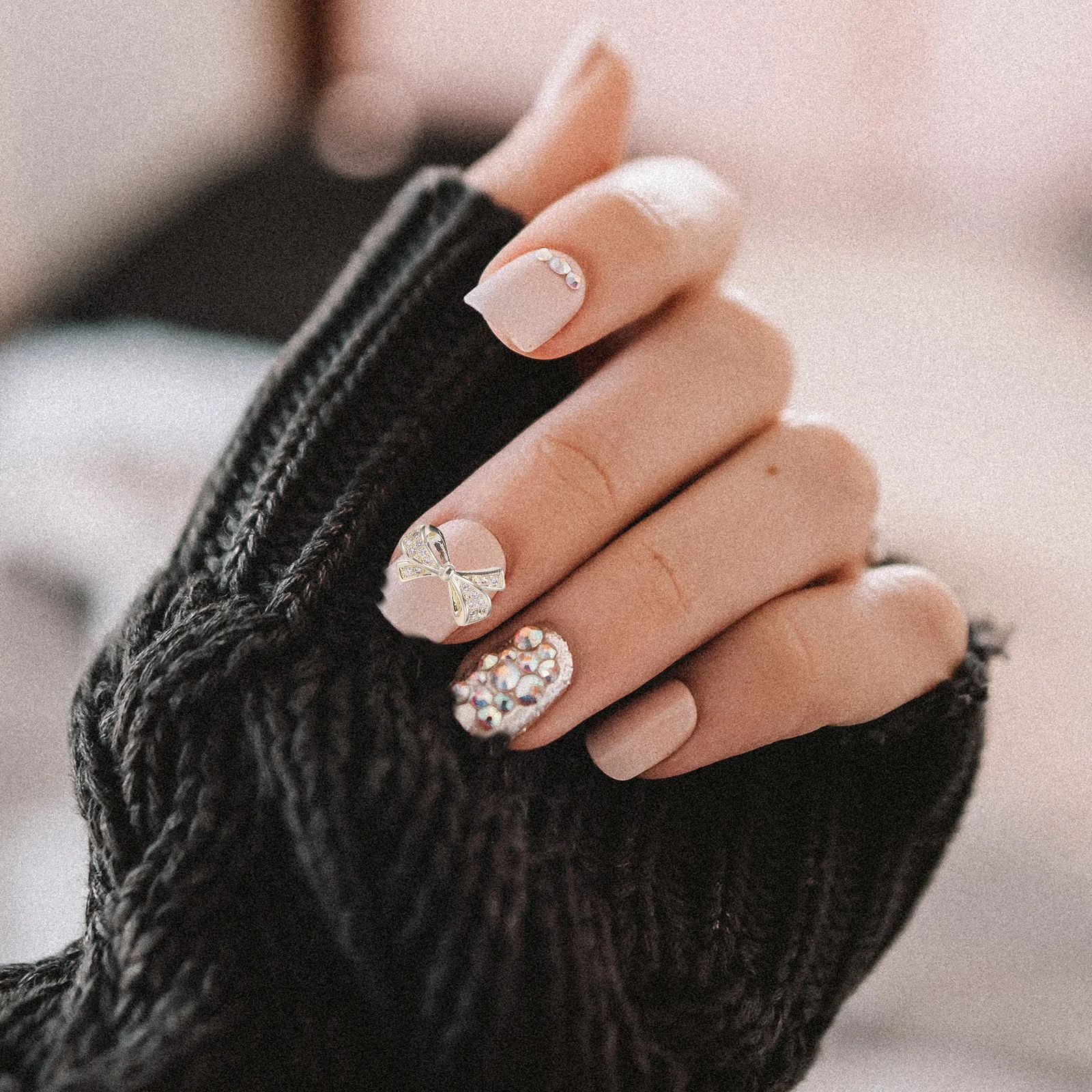 5Pcs Nail Jewelry Diamond Exquisite Bowknot Charms Shining Rhinestones Sequins Manicure DIY Decoration for Women Girls
5Pcs Nail Jewelry Diamond Exquisite Bowknot Charms Shining Rhinestones Sequins Manicure DIY Decoration for Women Girls