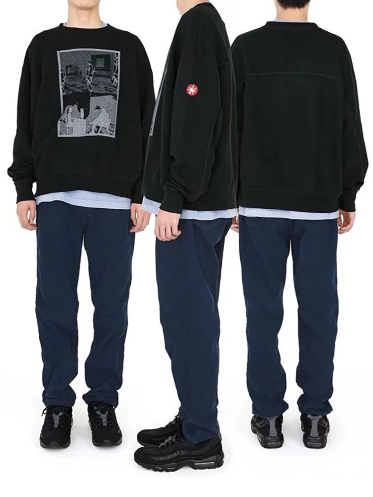 2022 CAVEMPT CE Harajuku style round neck long-sleeved sweatshirts men and women pullover couple high quality tops WY598
2022 CAVEMPT CE Harajuku style round neck long-sleeved sweatshirts men and women pullover couple high quality tops WY598