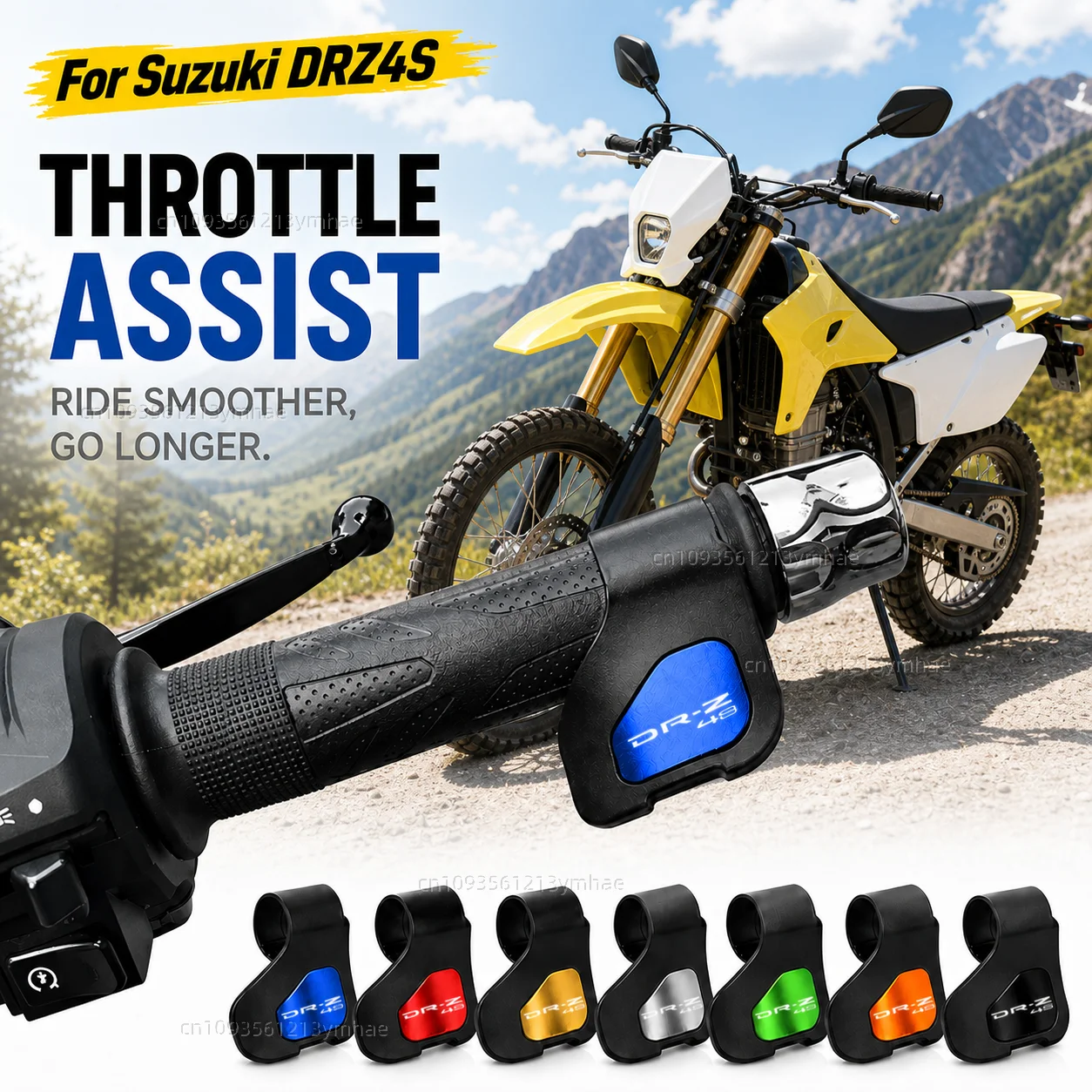 For Suzuki DRZ400 DRZ400E DRZ400S DRZ400SM DR-Z400 E S SM 2000-2024 DR-Z4S Z4SM Motorcycle Throttle Assistant Clip Labor Saver
For Suzuki DRZ400 DRZ400E DRZ400S DRZ400SM DR-Z400 E S SM 2000-2024 DR-Z4S Z4SM Motorcycle Throttle Assistant Clip Labor Saver