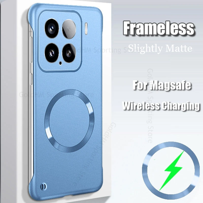 Frameless Matte Tough Phone Case For Xiaomi 15S Pro For Magsafe Magnetic Magsafing Borderless Cover For Mi 14 13 Ultra 15 S Pro
Frameless Matte Tough Phone Case For Xiaomi 15S Pro For Magsafe Magnetic Magsafing Borderless Cover For Mi 14 13 Ultra 15 S Pro