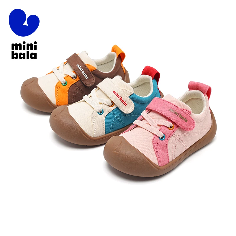 Mini Balabala Canvas Shoes Kids Hook and Loop Outdoor Casual Sneakers for Boys and Girls
Mini Balabala Canvas Shoes Kids Hook and Loop Outdoor Casual Sneakers for Boys and Girls