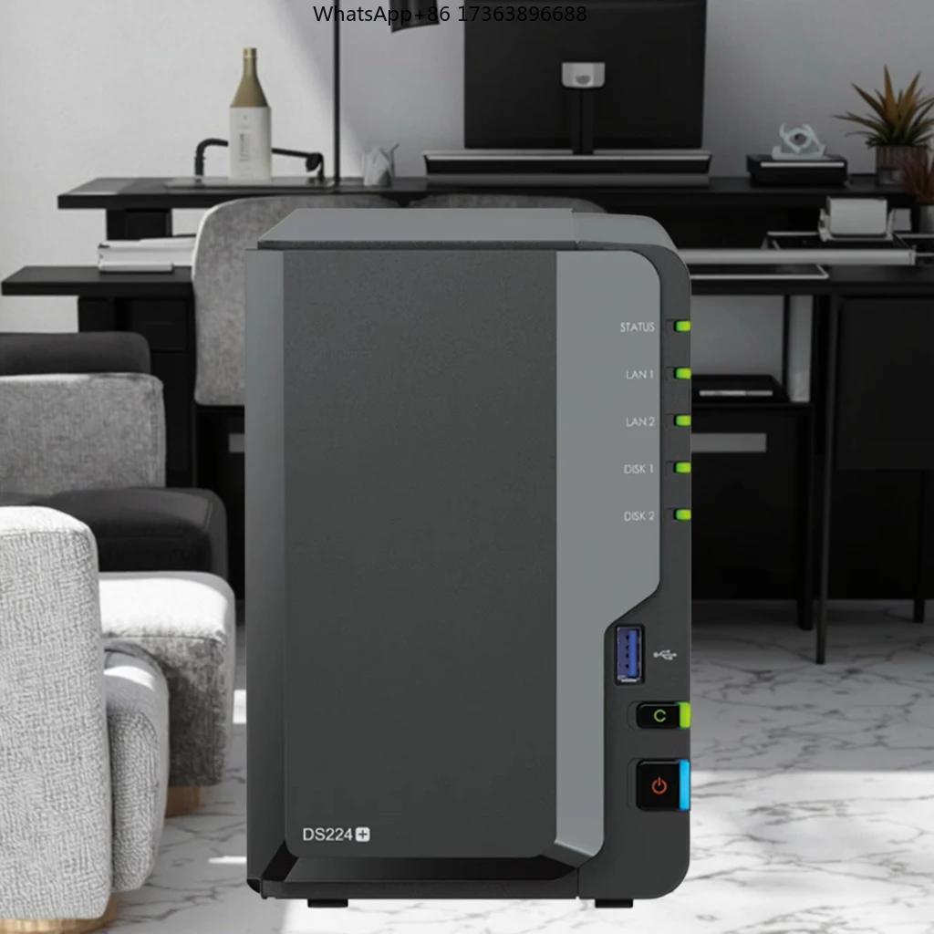 Brand New Synology DS224+ 2-Bay Diskless USB Interface NAS 2U Rack Size DiskStation for Networking Storage in Stock
Brand New Synology DS224+ 2-Bay Diskless USB Interface NAS 2U Rack Size DiskStation for Networking Storage in Stock
