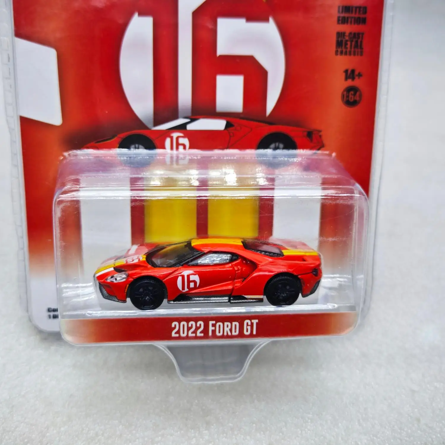 GreenLight 1:64 2022 Ford GT- Alan Mann #16 Alloy car model simulation collection ornament toy
GreenLight 1:64 2022 Ford GT- Alan Mann #16 Alloy car model simulation collection ornament toy