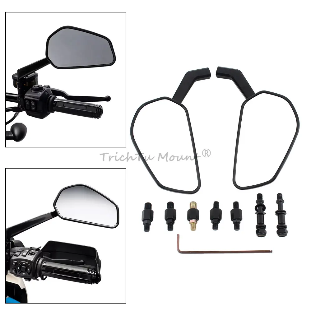 Universal Adjustable Rearview Side Mirrors Metal Adapter Bolts For Harley Yamaha Suzuki Honda Indian Aprilia Ducati Kawasaki BMW
Universal Adjustable Rearview Side Mirrors Metal Adapter Bolts For Harley Yamaha Suzuki Honda Indian Aprilia Ducati Kawasaki BMW