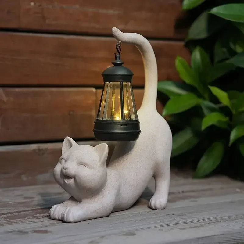 Cat solar light courtyard landscaping garden yard layout outdoor garden decoration ornament night light
Cat solar light courtyard landscaping garden yard layout outdoor garden decoration ornament night light