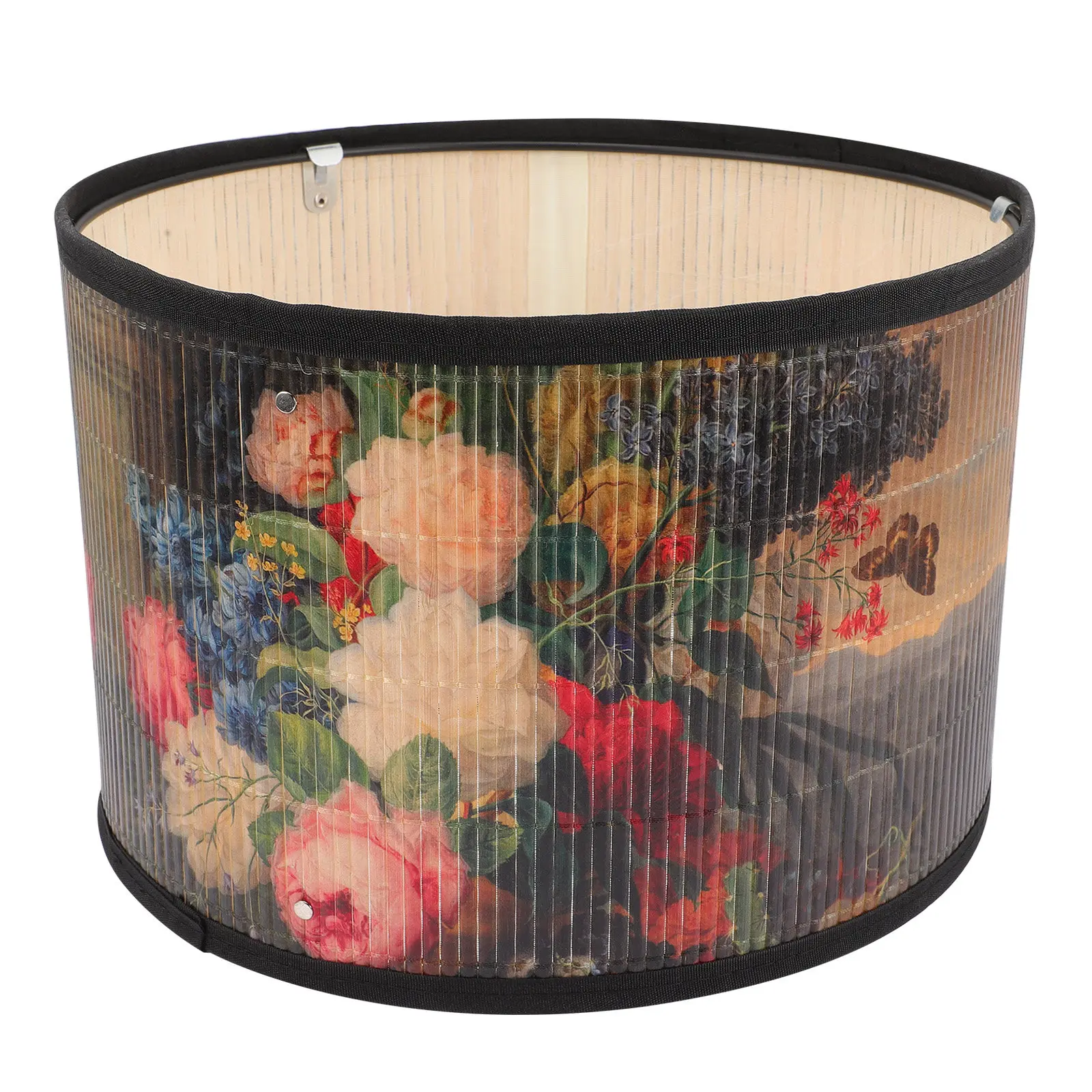 Bamboo Lampshade Assembly Required Dark Brown Barrel Replacement for Ceiling Floor Lamps Vintage Drum Shade Compatible Table
Bamboo Lampshade Assembly Required Dark Brown Barrel Replacement for Ceiling Floor Lamps Vintage Drum Shade Compatible Table