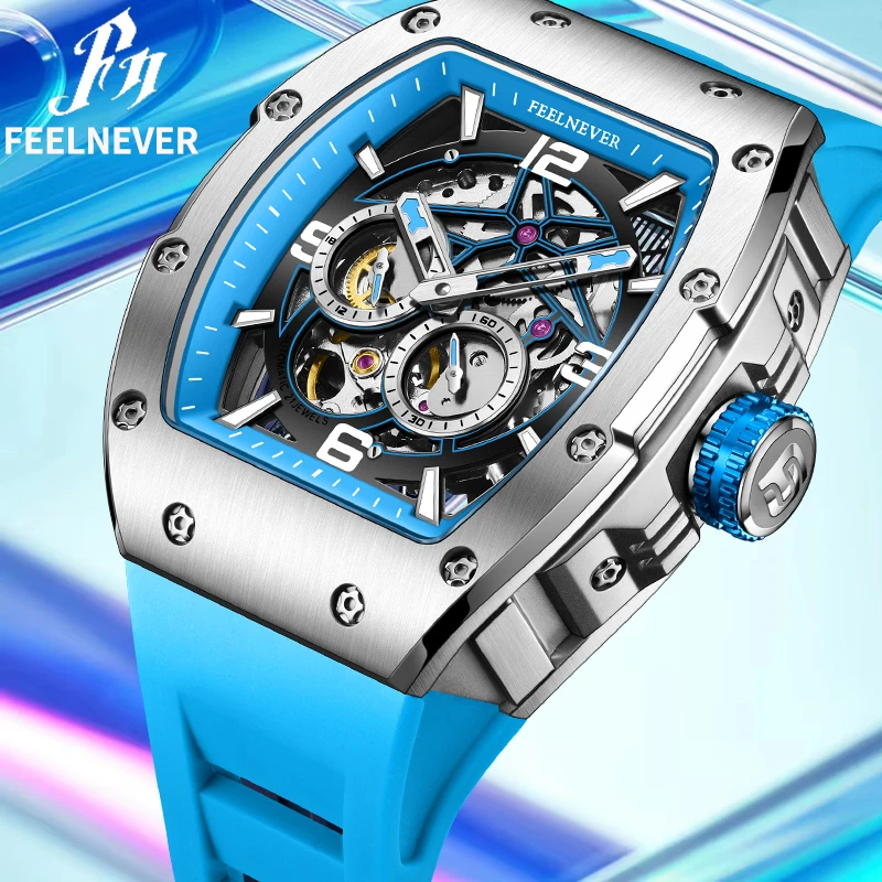 Мужские механические часы FeelNever для активного отдыха, водонепроницаемые, с сапфировым стеклом, лучшие бренды, механизм Citizen 82S0 (Япония)
Мужские механические часы FeelNever для активного отдыха, водонепроницаемые, с сапфировым стеклом, лучшие бренды, механизм Citizen 82S0 (Япония)