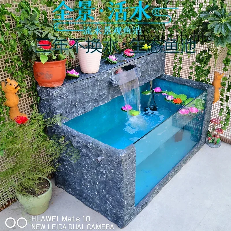 qw Большой безводный панорамный стеклянный пруд для рыбы, рокарий, проточная вода, пейзаж, двор, субэкологический аквариум, орнаментqw
qw Большой безводный панорамный стеклянный пруд для рыбы, рокарий, проточная вода, пейзаж, двор, субэкологический аквариум, орнаментqw