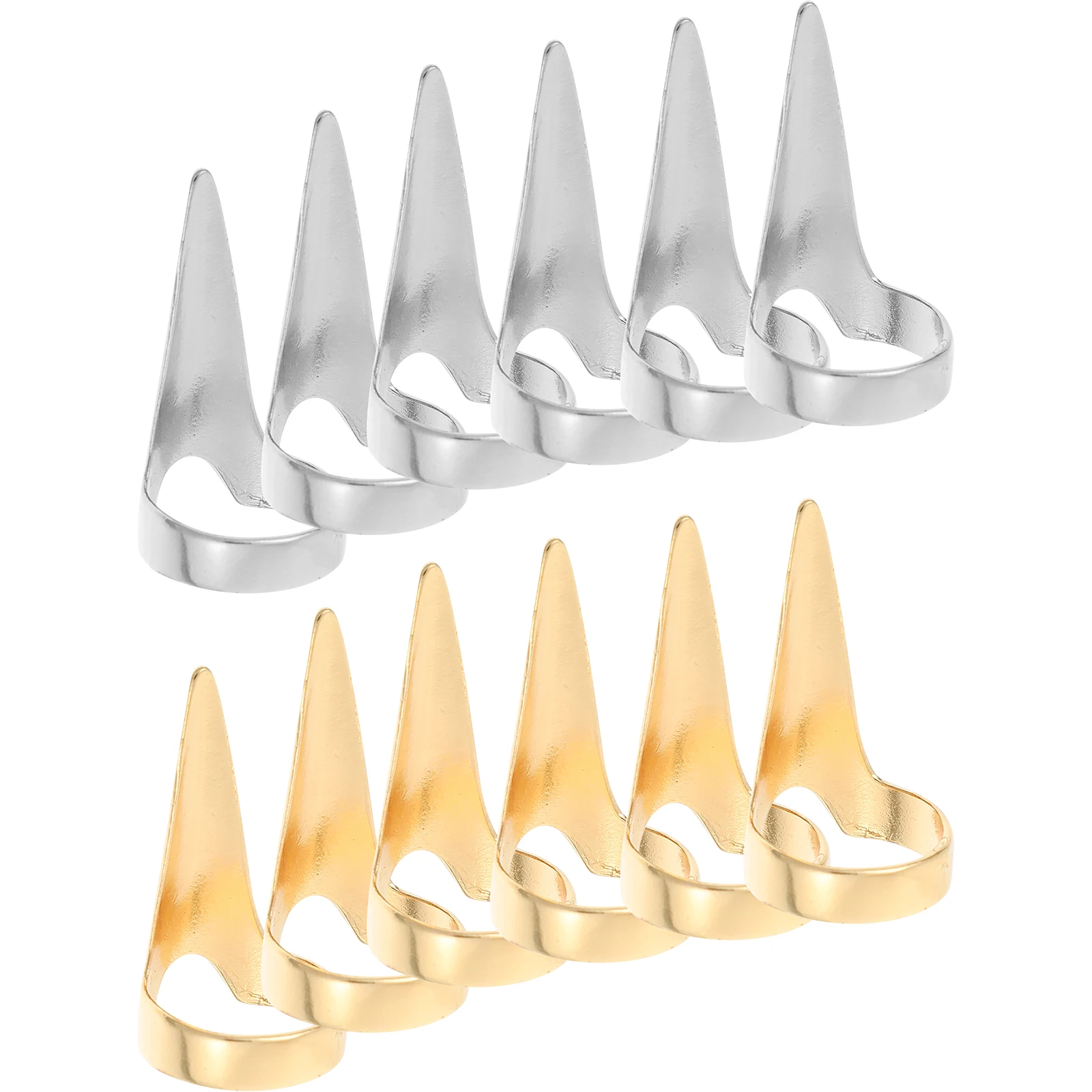 10 Pcs Hairdressing Tool Braiding Metal Nails for Fingers Portable Convenient Tools Parting Ring Zinc Alloy Selecting Rings
10 Pcs Hairdressing Tool Braiding Metal Nails for Fingers Portable Convenient Tools Parting Ring Zinc Alloy Selecting Rings