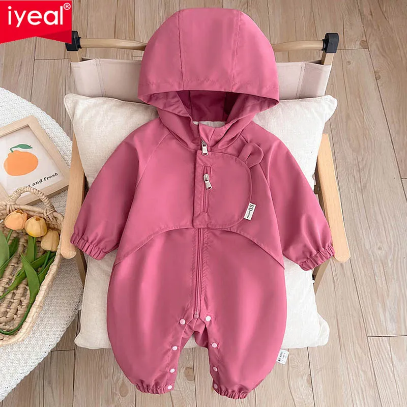 IYEAL Baby Girl Spring And Autumn Windproof Jumpsuit Fashionable Jacket Spring Outdoor Hooded Jumpsuit
IYEAL Baby Girl Spring And Autumn Windproof Jumpsuit Fashionable Jacket Spring Outdoor Hooded Jumpsuit