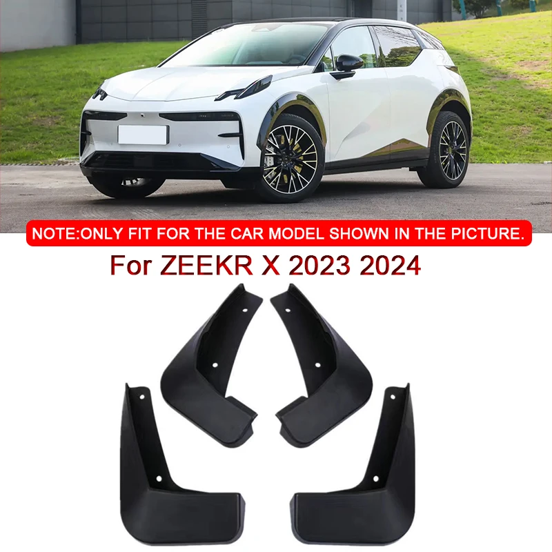 4pcs/set ABS Car Mud Flaps Splash Guard Mudguards Car Styling For ZEEKR X 2023 2024 MudFlaps Front Rear Fender Auto Accessories
4pcs/set ABS Car Mud Flaps Splash Guard Mudguards Car Styling For ZEEKR X 2023 2024 MudFlaps Front Rear Fender Auto Accessories