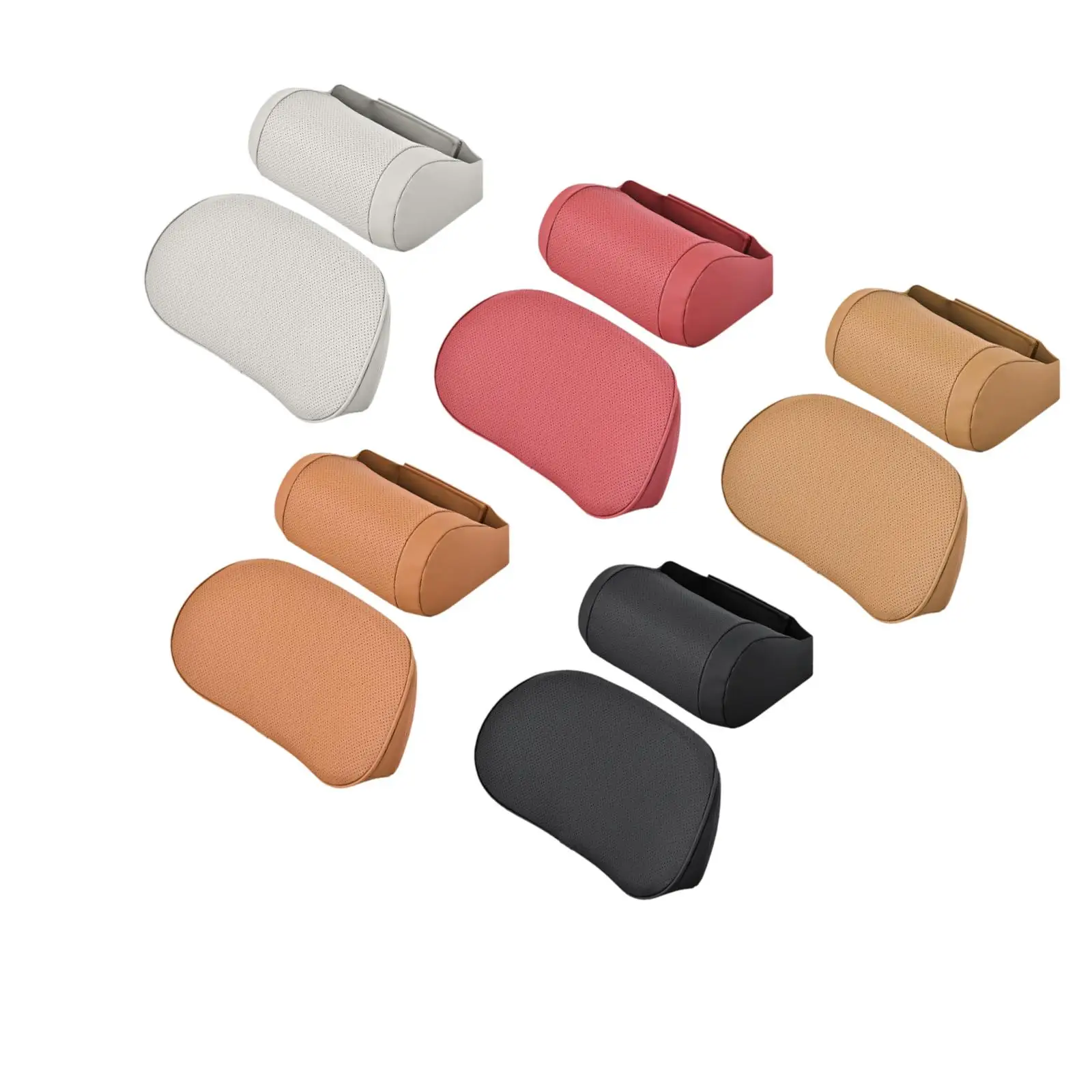 PU Leather Car Neck Pillow and Lower Back Support Ergonomic Cushion for Car Seats Travel Comfort
PU Leather Car Neck Pillow and Lower Back Support Ergonomic Cushion for Car Seats Travel Comfort