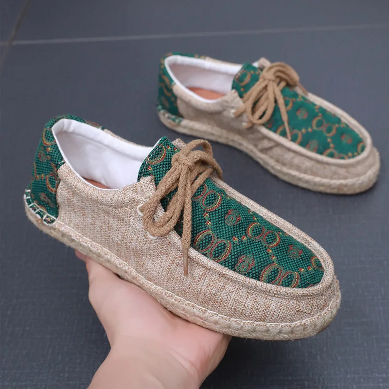 Fashion Linen Men Canvas Shoes Breathable Light Loafers Men Comfortable Soft Flat Shoes For Men Casual Shoes zapatos de hombre
Fashion Linen Men Canvas Shoes Breathable Light Loafers Men Comfortable Soft Flat Shoes For Men Casual Shoes zapatos de hombre