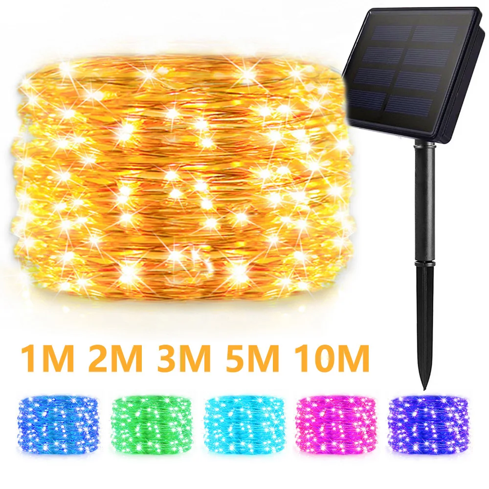 20/50/100 LED Solar Light Outdoor Lamp String Lights For Holiday Christmas Party Waterproof Fairy Lights Garden Garland Lamp
20/50/100 LED Solar Light Outdoor Lamp String Lights For Holiday Christmas Party Waterproof Fairy Lights Garden Garland Lamp