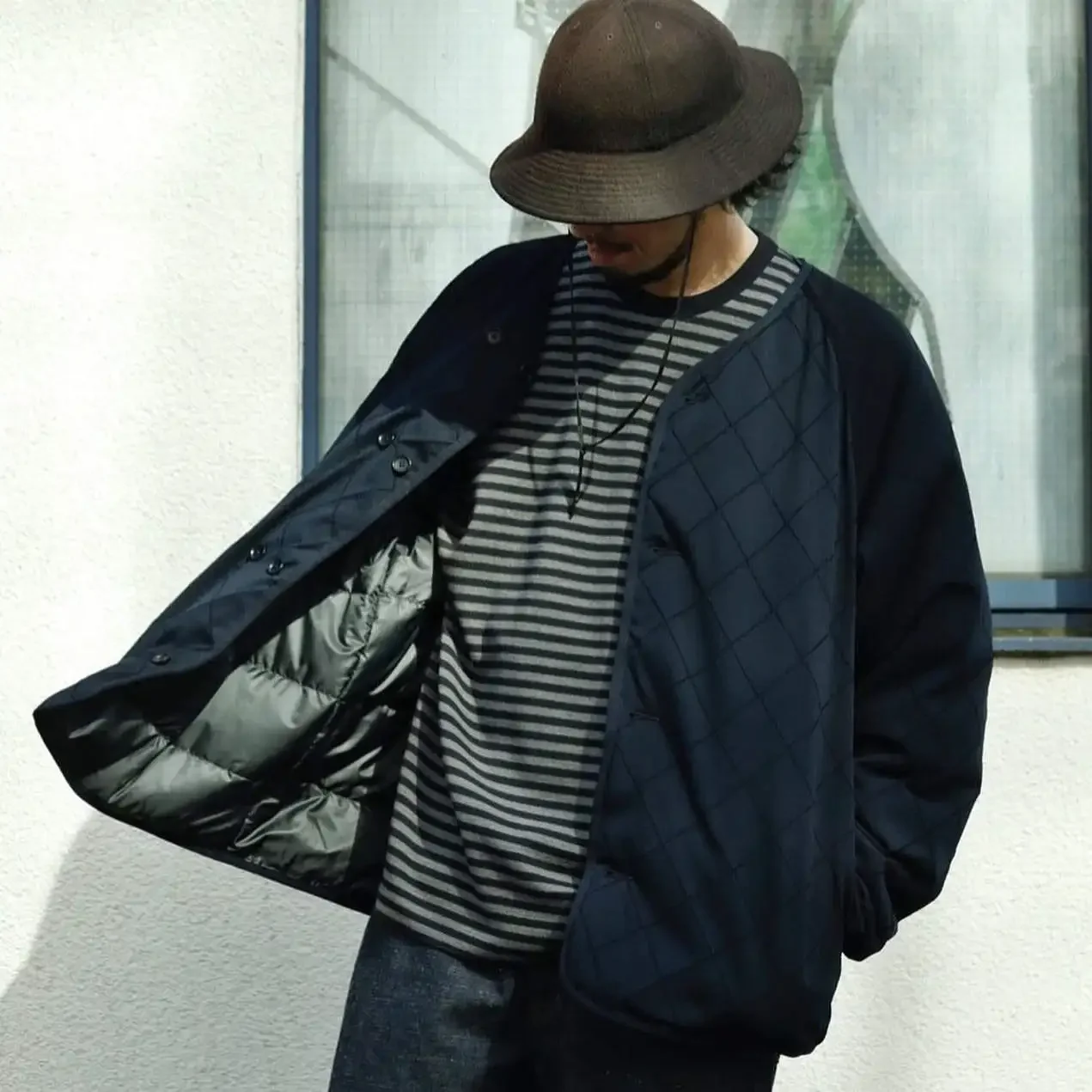 NANAMICA × BATONER Вязаный оптоэлектронный пуховик с ромбовидной сеткой 24AW
NANAMICA × BATONER Вязаный оптоэлектронный пуховик с ромбовидной сеткой 24AW