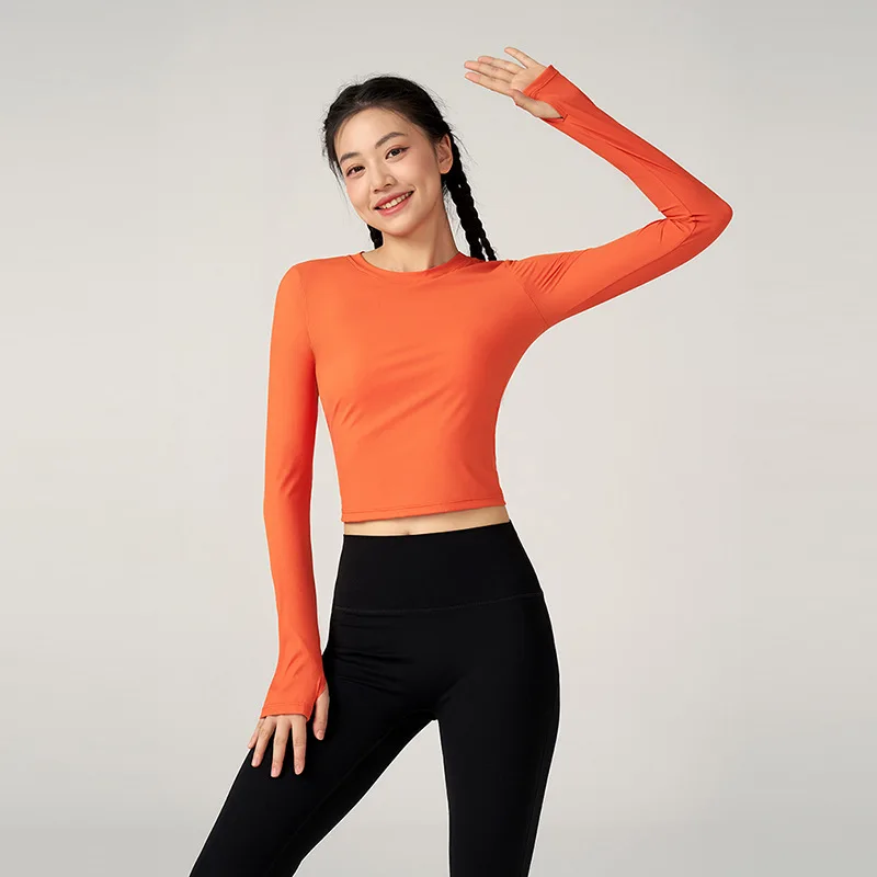 New Autumn Long Sleeve Women Yoga Elastic Close-fitting Backless Drawstring T-shirt Outdoor Sports Fitness Gym Breathable Tops
New Autumn Long Sleeve Women Yoga Elastic Close-fitting Backless Drawstring T-shirt Outdoor Sports Fitness Gym Breathable Tops
