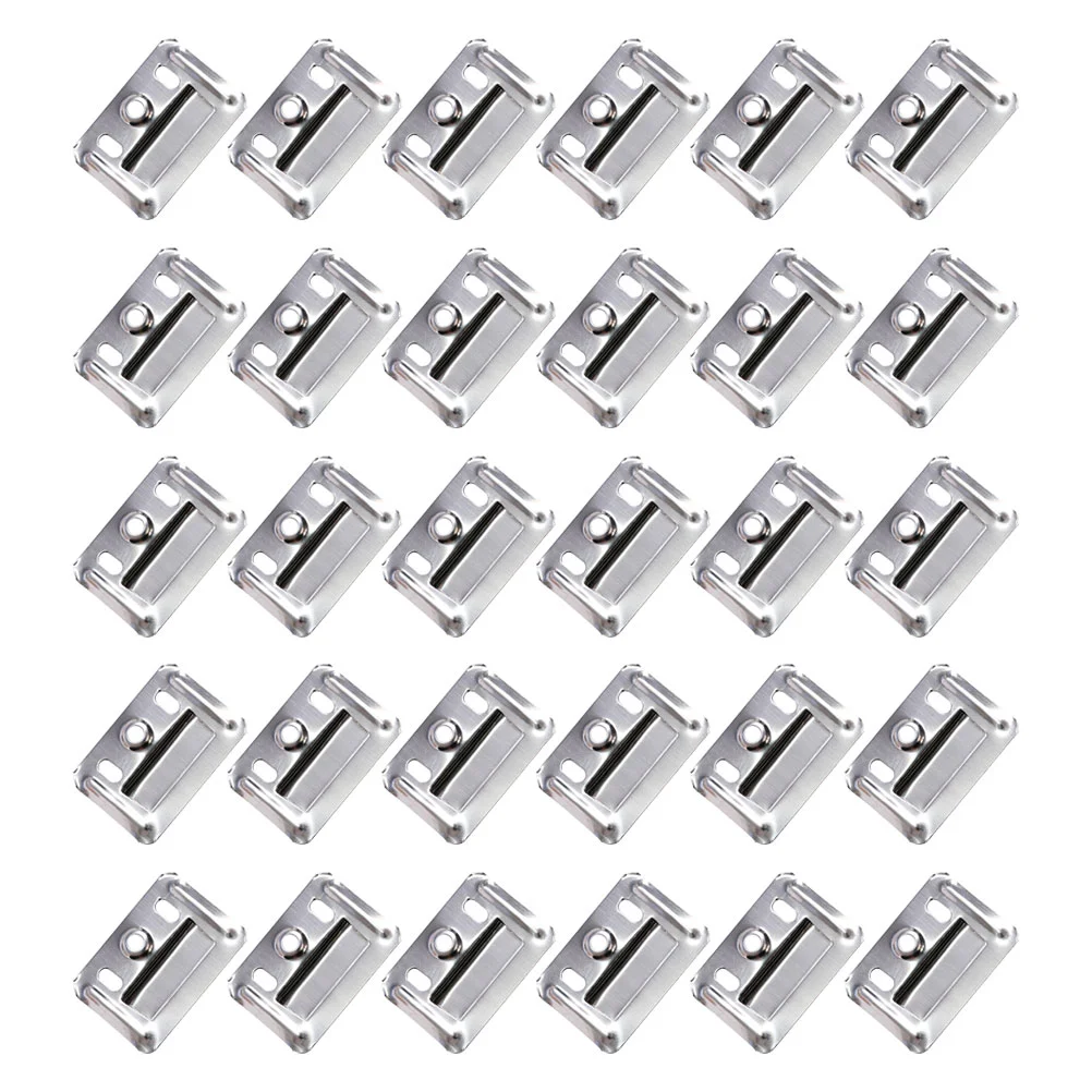 100 Pcs Bamboo Fiber Board Furniture Clamp Buckle for Wall Paneling Stainless Steel Baby Mounted Shelves
100 Pcs Bamboo Fiber Board Furniture Clamp Buckle for Wall Paneling Stainless Steel Baby Mounted Shelves