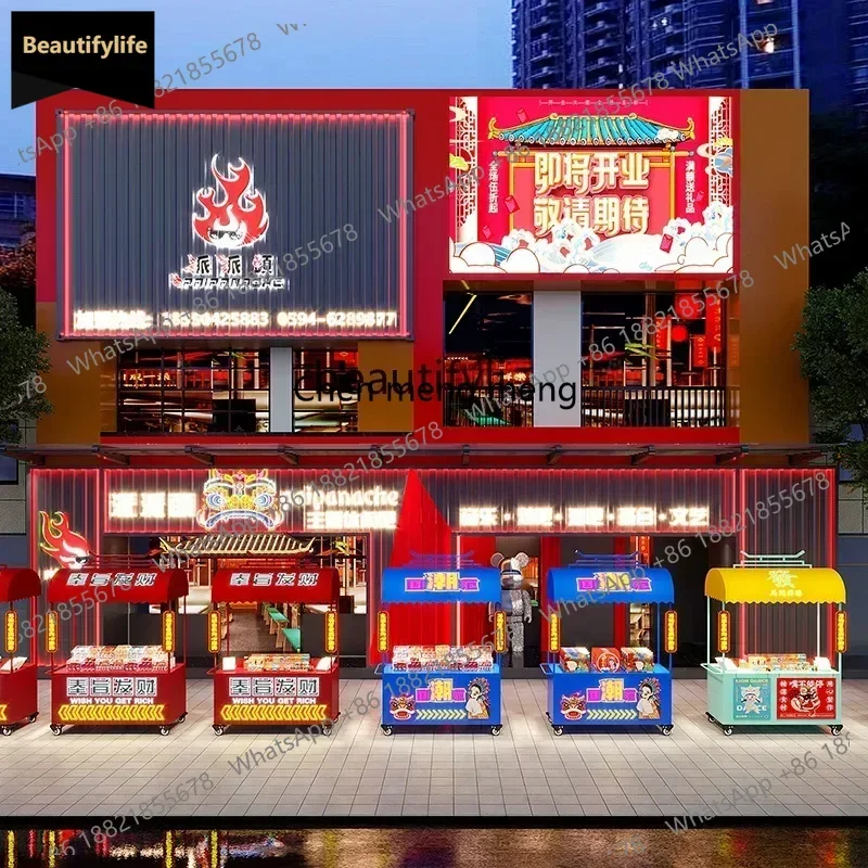 Y183FAPromotional float stall commercial sales trolley wrought iron mobile shopping mall night market dining carHY
Y183FAPromotional float stall commercial sales trolley wrought iron mobile shopping mall night market dining carHY