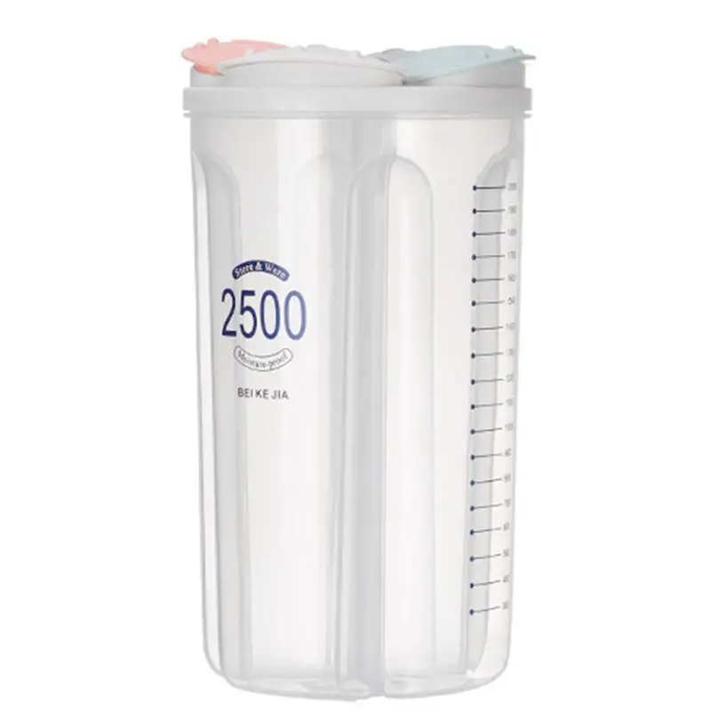 AFOURT-1 Piece Grain Storage Tank Compartment Storage Tank Transparent Plastic Kitchen Household Food Sealed Storage Box,4 Grids
AFOURT-1 Piece Grain Storage Tank Compartment Storage Tank Transparent Plastic Kitchen Household Food Sealed Storage Box,4 Grids