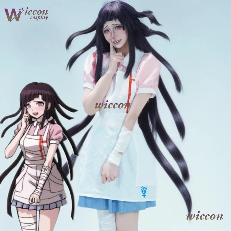 iqws/ Dangaaanronpa Mikan Tsumiki Nurse Uniform Cosplay Costume Anime Roleplay Female Full Set Halloween Party Performance Cos
iqws/ Dangaaanronpa Mikan Tsumiki Nurse Uniform Cosplay Costume Anime Roleplay Female Full Set Halloween Party Performance Cos