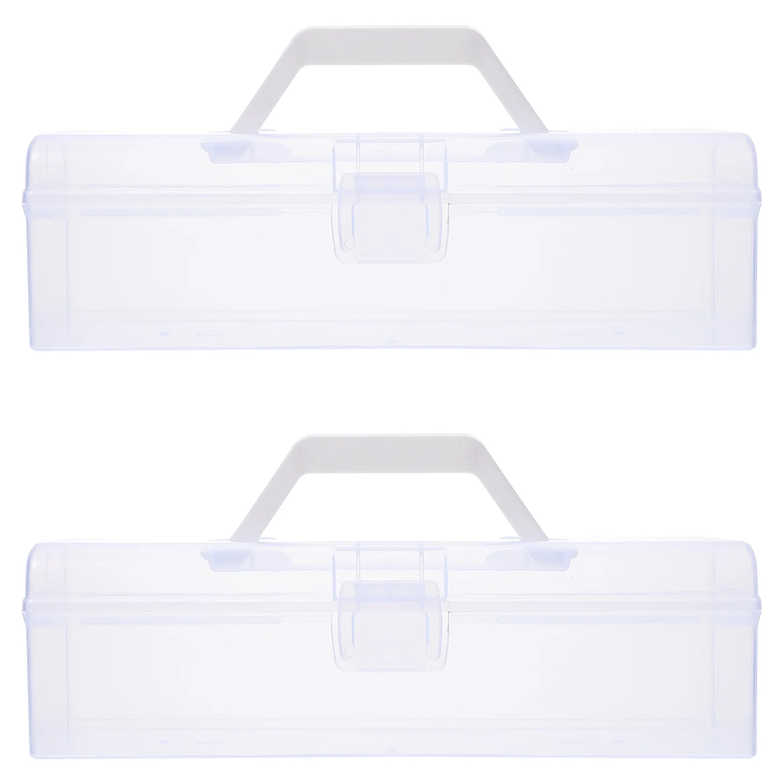 2Pcs Calligraphy Tool Box Transparent Plastic Storage Case Portable Painting Tools Organizer Durable Storage Box
2Pcs Calligraphy Tool Box Transparent Plastic Storage Case Portable Painting Tools Organizer Durable Storage Box