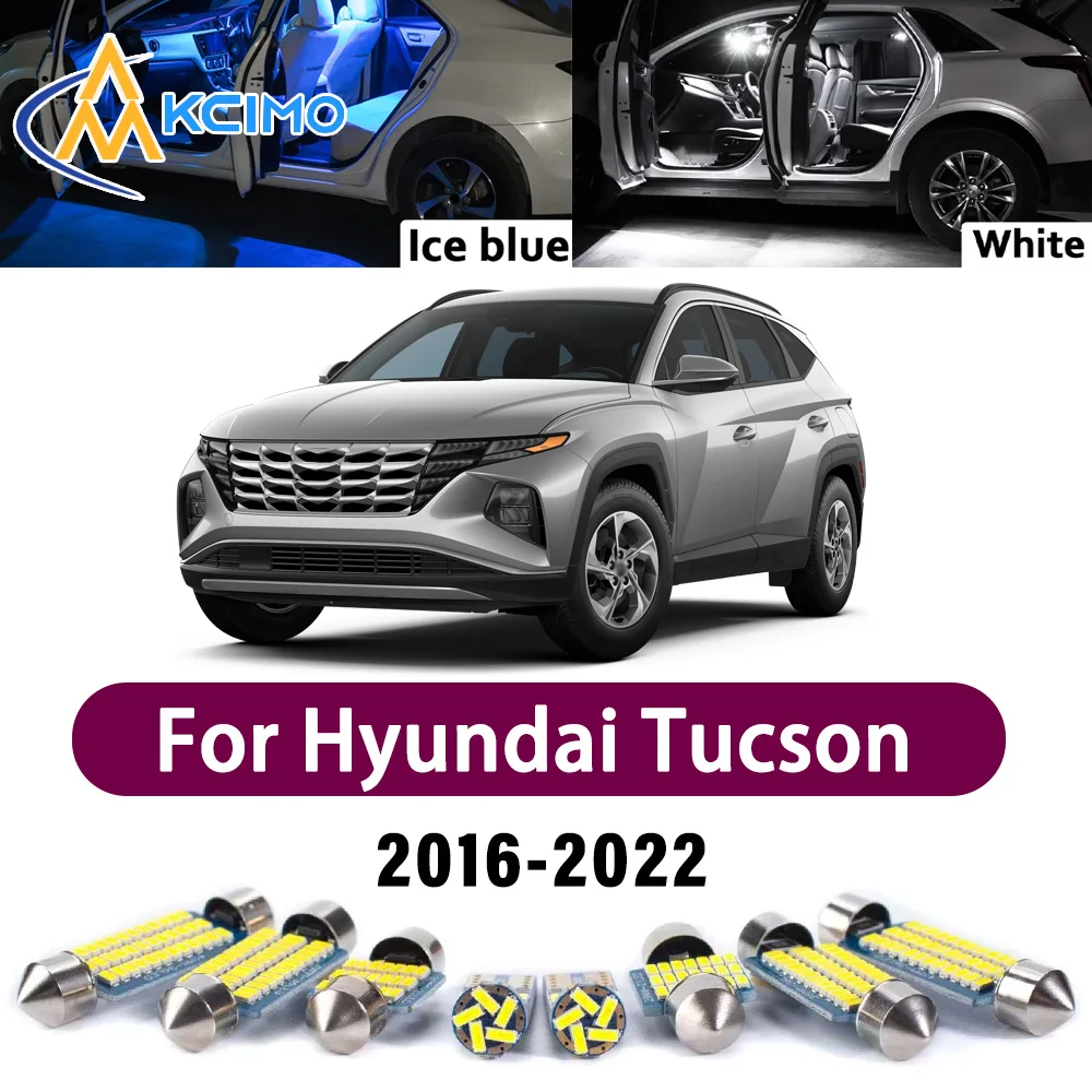 High Lumen CANBUS Error Free LED Interior Light Kit For Hyundai Tucson 2016-2022 Map Door Trunk Reading Dome Lamp Bulbs Set
High Lumen CANBUS Error Free LED Interior Light Kit For Hyundai Tucson 2016-2022 Map Door Trunk Reading Dome Lamp Bulbs Set