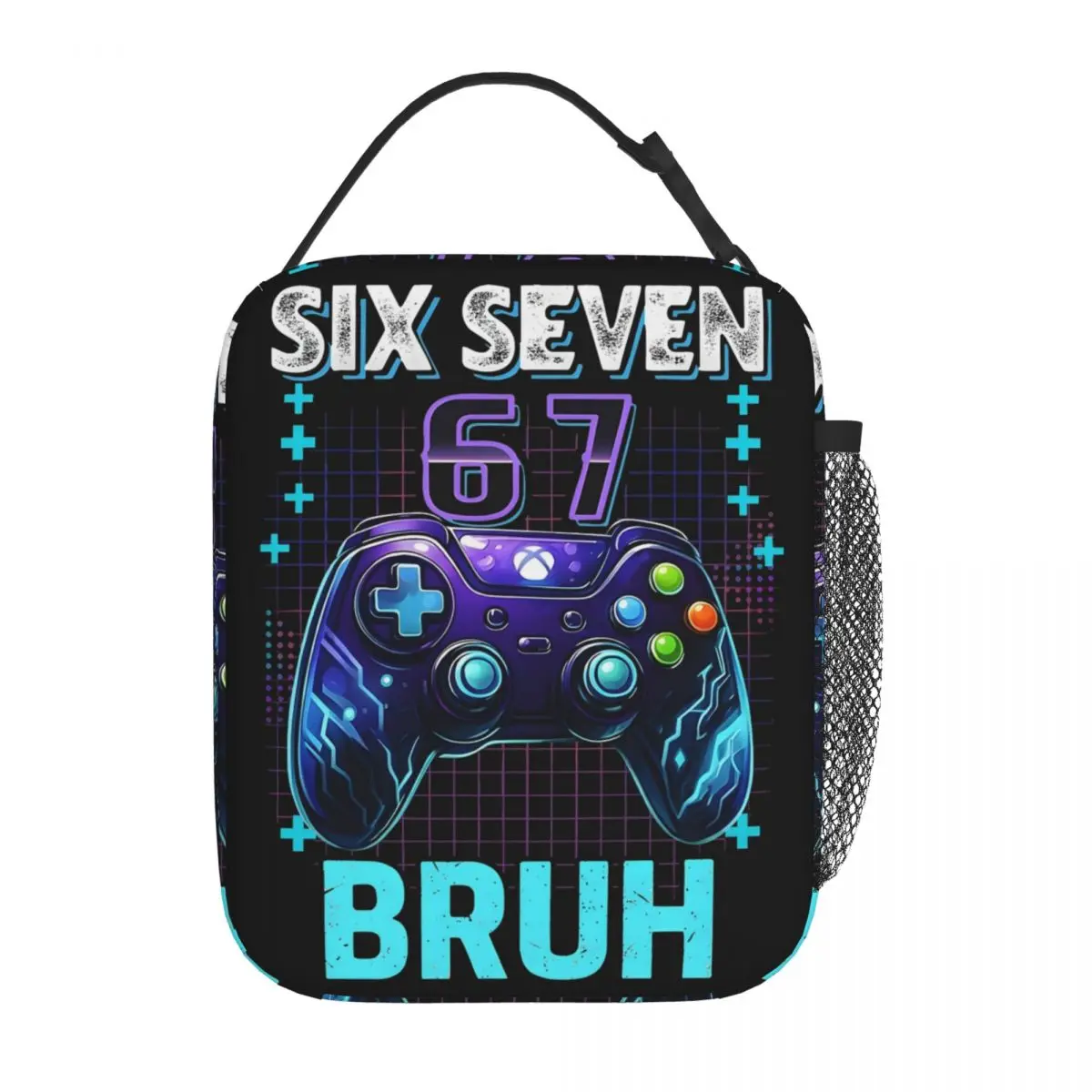 Забавные сумки для обеда Six Seven 67, Bruh на день рождения для мальчика, геймера, портативная многоразовая сумка-холодильник, сумка-тоут, ланч-бокс, школьная дорожная сумка Bento
Забавные сумки для обеда Six Seven 67, Bruh на день рождения для мальчика, геймера, портативная многоразовая сумка-холодильник, сумка-тоут, ланч-бокс, школьная дорожная сумка Bento
