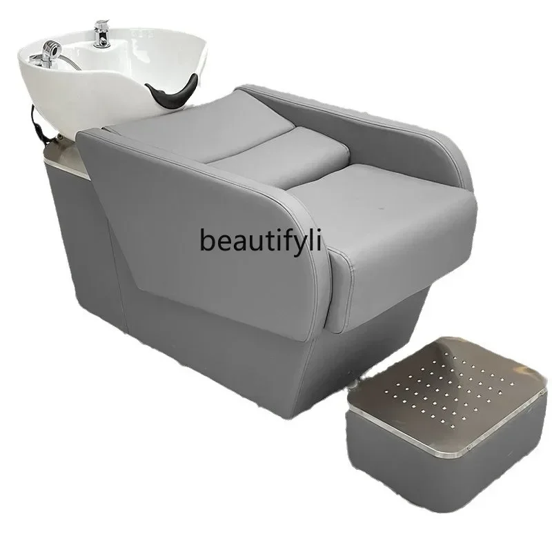 45 Shampoo Chair Barber Shop Salon Shampoo Bed Flushing Spa Bed Ceramic Basin Lying Half
45 Shampoo Chair Barber Shop Salon Shampoo Bed Flushing Spa Bed Ceramic Basin Lying Half