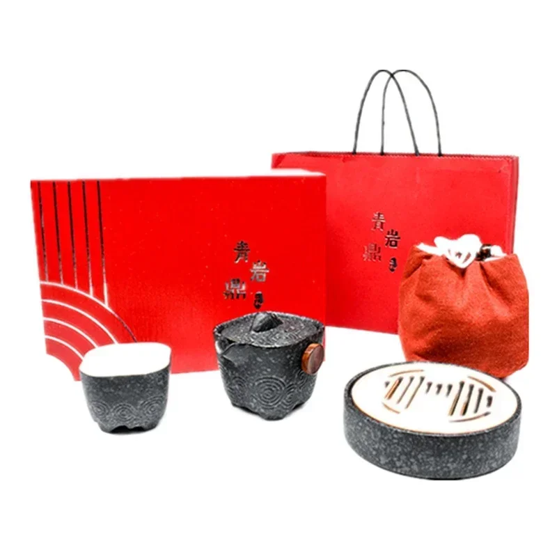 Qingyan Ding/Ceramic Kuake Cup/Kung Fu Tea Set/Creative Teapot/Tea Cup Business Gift/Gift to Elderly
Qingyan Ding/Ceramic Kuake Cup/Kung Fu Tea Set/Creative Teapot/Tea Cup Business Gift/Gift to Elderly