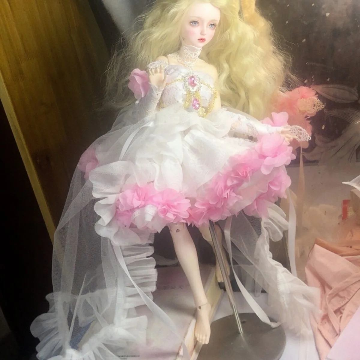 Одежда для кукол 1/6 1/4 1/3 BJD Платье Шляпа Розовая пышная юбка Короткое платье
Одежда для кукол 1/6 1/4 1/3 BJD Платье Шляпа Розовая пышная юбка Короткое платье