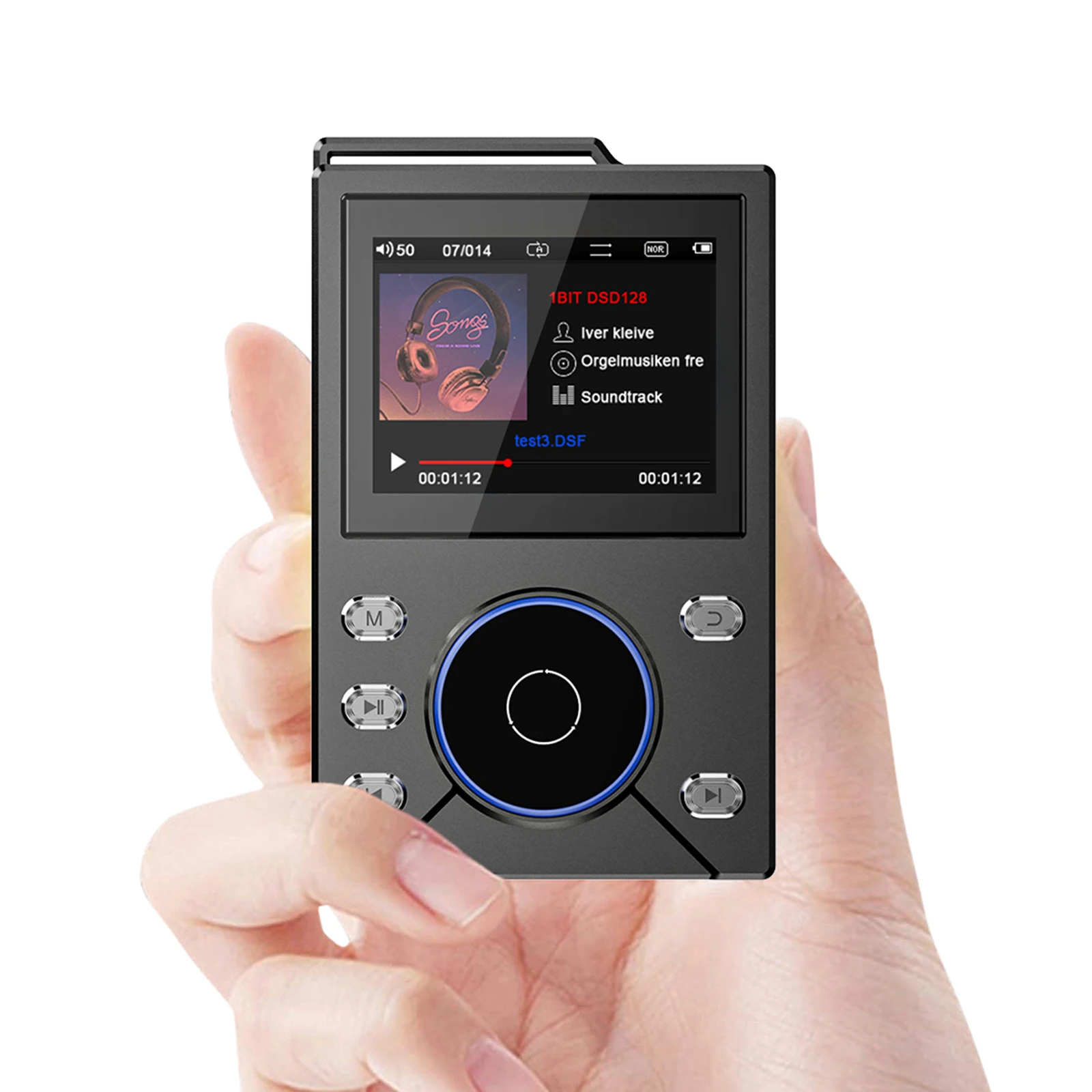 HiFi MP3 Player 2.4 Inch LCD Screen High Res Audio USB-C Charging Audio Player for Travel Commute Office
HiFi MP3 Player 2.4 Inch LCD Screen High Res Audio USB-C Charging Audio Player for Travel Commute Office