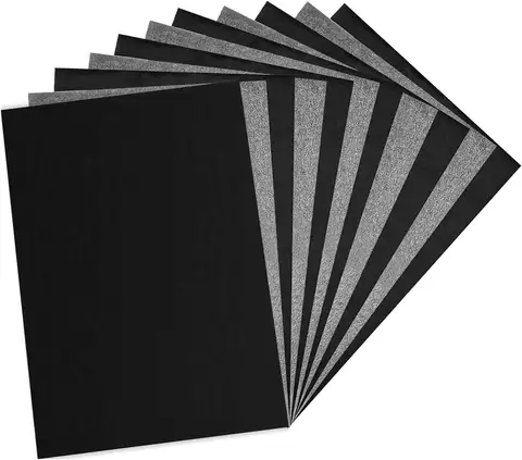 A4 Size 30 pcs Transfer Tracing Carbon Paper Black color Drawing Patterns
