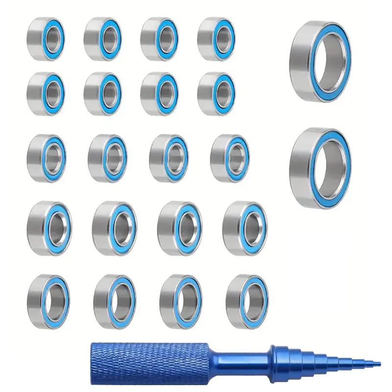 22PCS Sealed Steel Bearing Kit Waterproof Dustproof Upgrade Parts for 1/18 TRX-4M RC Crawler Bronco Defender High Trail
22PCS Sealed Steel Bearing Kit Waterproof Dustproof Upgrade Parts for 1/18 TRX-4M RC Crawler Bronco Defender High Trail