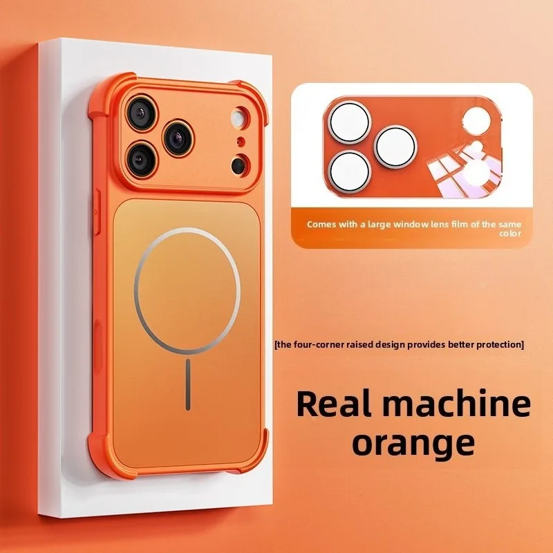 Luxury Camera Protection Shockproof Magnetic Case For iPhone 17 Air 16 15 14 13 12 Pro Max For Magsafe AGTemperedGlassBack Cover
Luxury Camera Protection Shockproof Magnetic Case For iPhone 17 Air 16 15 14 13 12 Pro Max For Magsafe AGTemperedGlassBack Cover