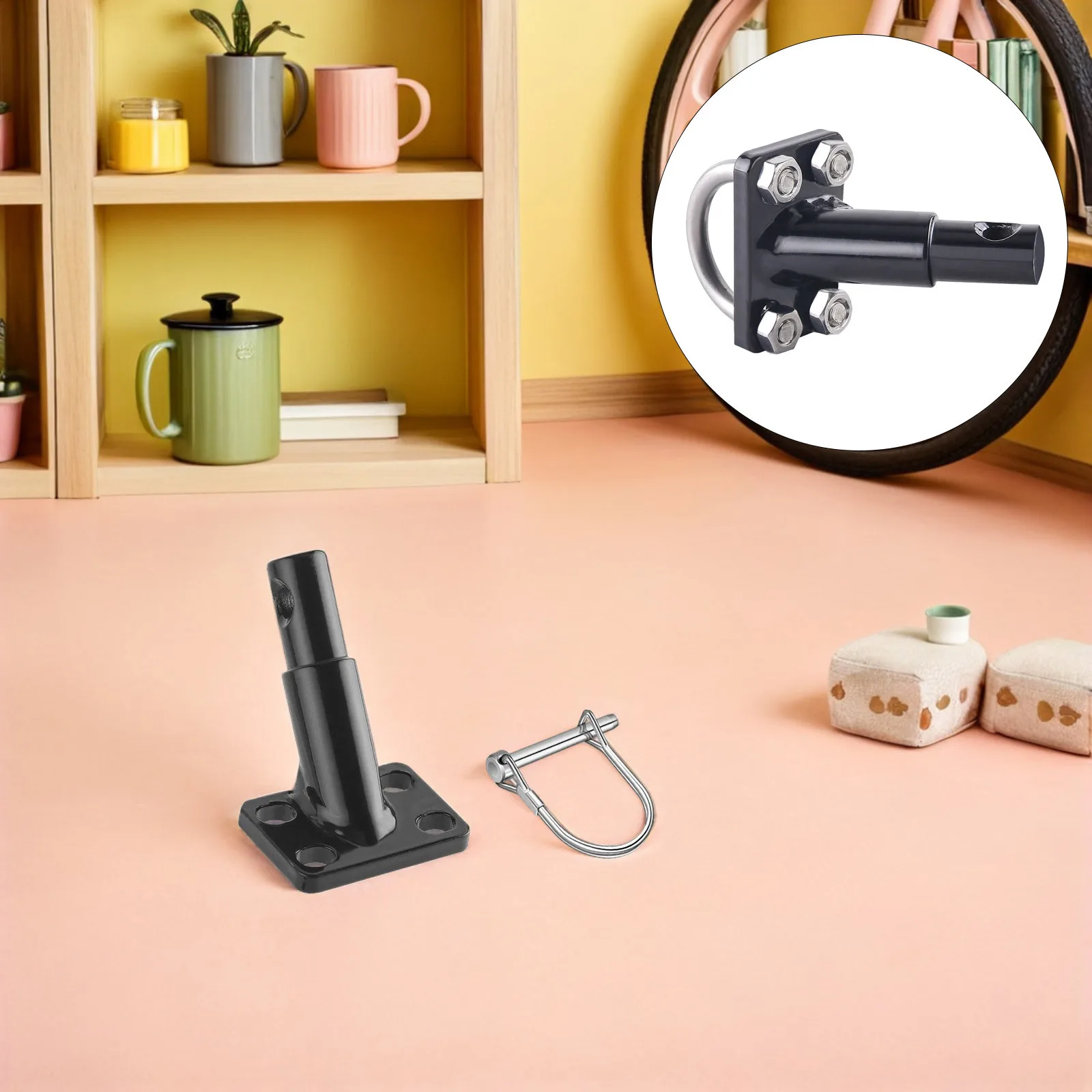 Bicycle Trailer Hitch Adapter Heavy Duty with Rotating Connector for Bike Cargo Trailer Quick Connect Coupler E-Bike Compatible
Bicycle Trailer Hitch Adapter Heavy Duty with Rotating Connector for Bike Cargo Trailer Quick Connect Coupler E-Bike Compatible