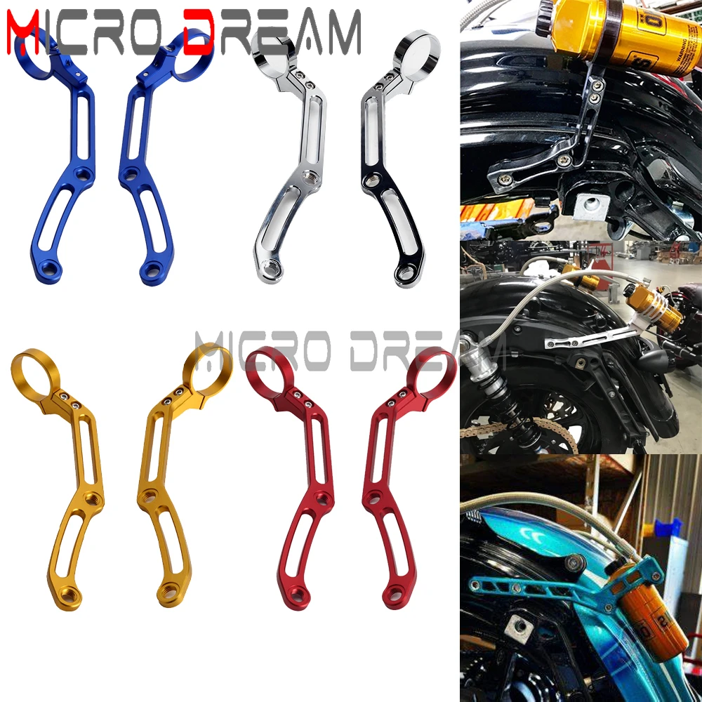 For Harley Touring Road King 2014-22 HD-044 Tour Pack Bagger Remote Reservoir Shocks Bracket Support Mount Luggage Rack 54000296
For Harley Touring Road King 2014-22 HD-044 Tour Pack Bagger Remote Reservoir Shocks Bracket Support Mount Luggage Rack 54000296