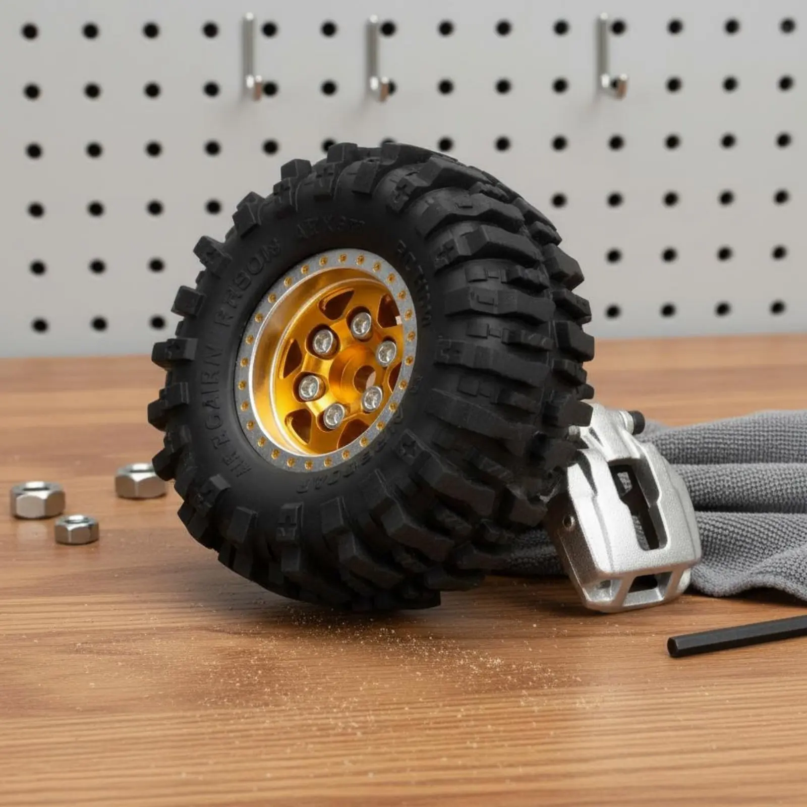 4 Pieces Beadlock Tires and Rims Deep Tread Pattern Aluminum Crawler Wheels RC Crawler Tire CNC Machined Beadlock Wheel Easy To
4 Pieces Beadlock Tires and Rims Deep Tread Pattern Aluminum Crawler Wheels RC Crawler Tire CNC Machined Beadlock Wheel Easy To