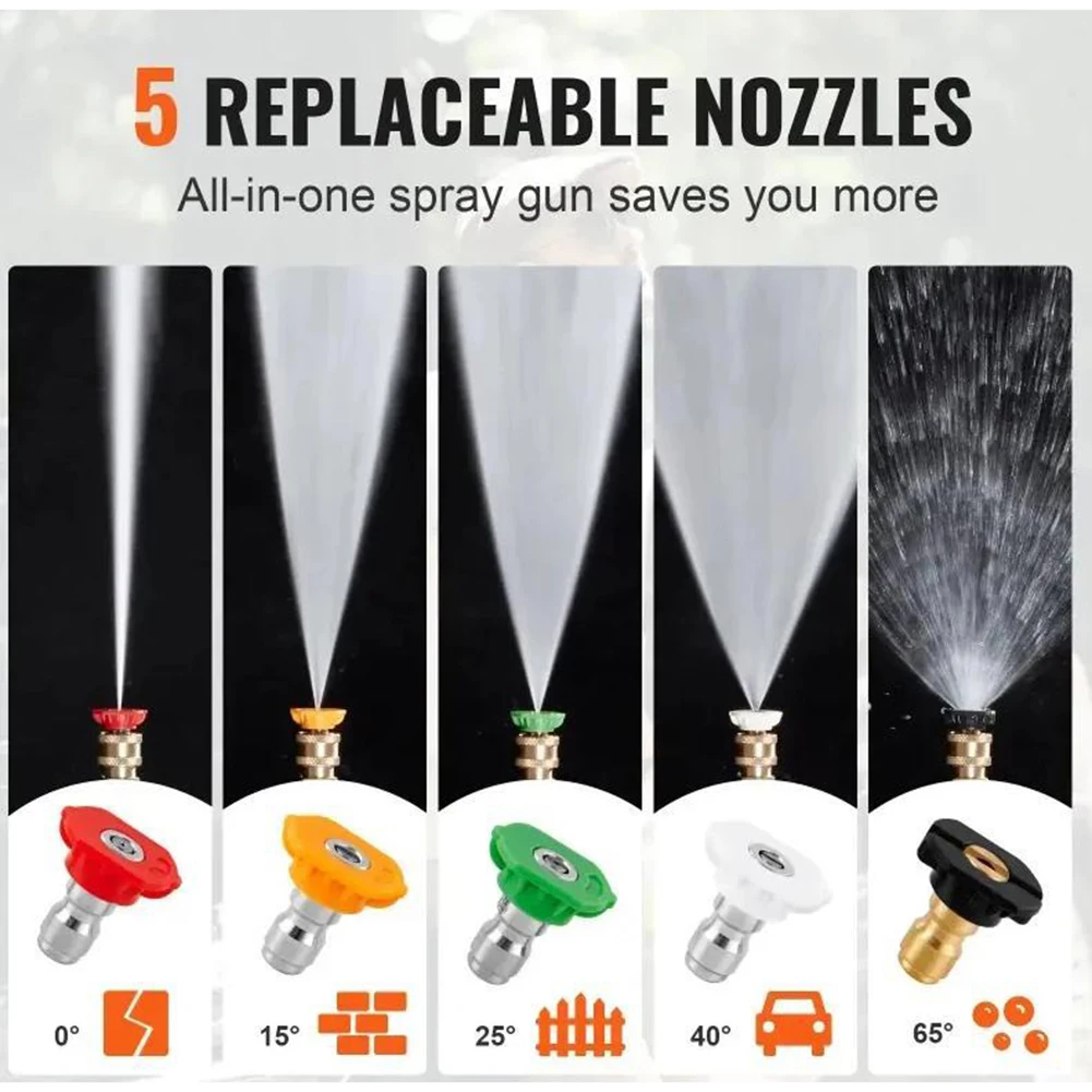 3500 PSI High Pressure Washer Nozzle 1/4 Connection Adapter For Most For LAVOR And Sterwins Pressure Washers 
3500 PSI High Pressure Washer Nozzle 1/4 Connection Adapter For Most For LAVOR And Sterwins Pressure Washers