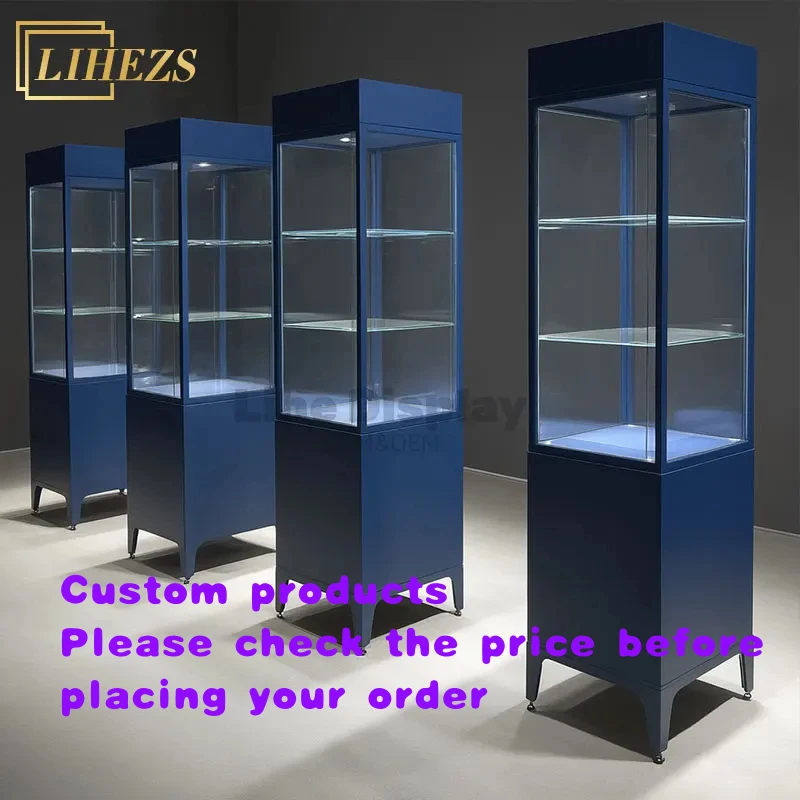 custom.Luxury Boutique LED Lighted Jewelry Display Cabinet Wooden Glass Construction Eco-Friendly Heavy-Duty Retail Wall Cabinet
custom.Luxury Boutique LED Lighted Jewelry Display Cabinet Wooden Glass Construction Eco-Friendly Heavy-Duty Retail Wall Cabinet