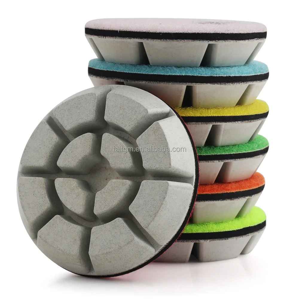 80mm White Diamond Floor Abrasive Wet Pads for Polishing Granite Concrete Marble Polishing Pads
80mm White Diamond Floor Abrasive Wet Pads for Polishing Granite Concrete Marble Polishing Pads