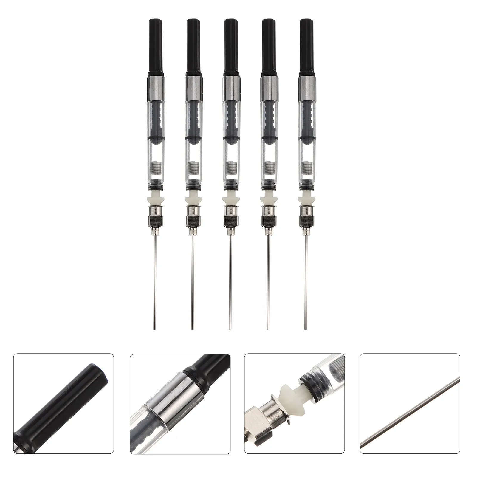1Set Ink Fill Assistant for Pen Sturdy Construction Non Deformable Ink Absorption Tool School Supplies Stationery
1Set Ink Fill Assistant for Pen Sturdy Construction Non Deformable Ink Absorption Tool School Supplies Stationery
