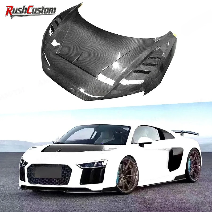 For Audi R8 2017-2019 Real Carbon Fiber Car Front Engine Hood Vent Cover GT Style Body kits hood
For Audi R8 2017-2019 Real Carbon Fiber Car Front Engine Hood Vent Cover GT Style Body kits hood